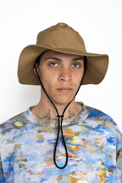 Crusher Hat C/N Grosgrain - Khaki