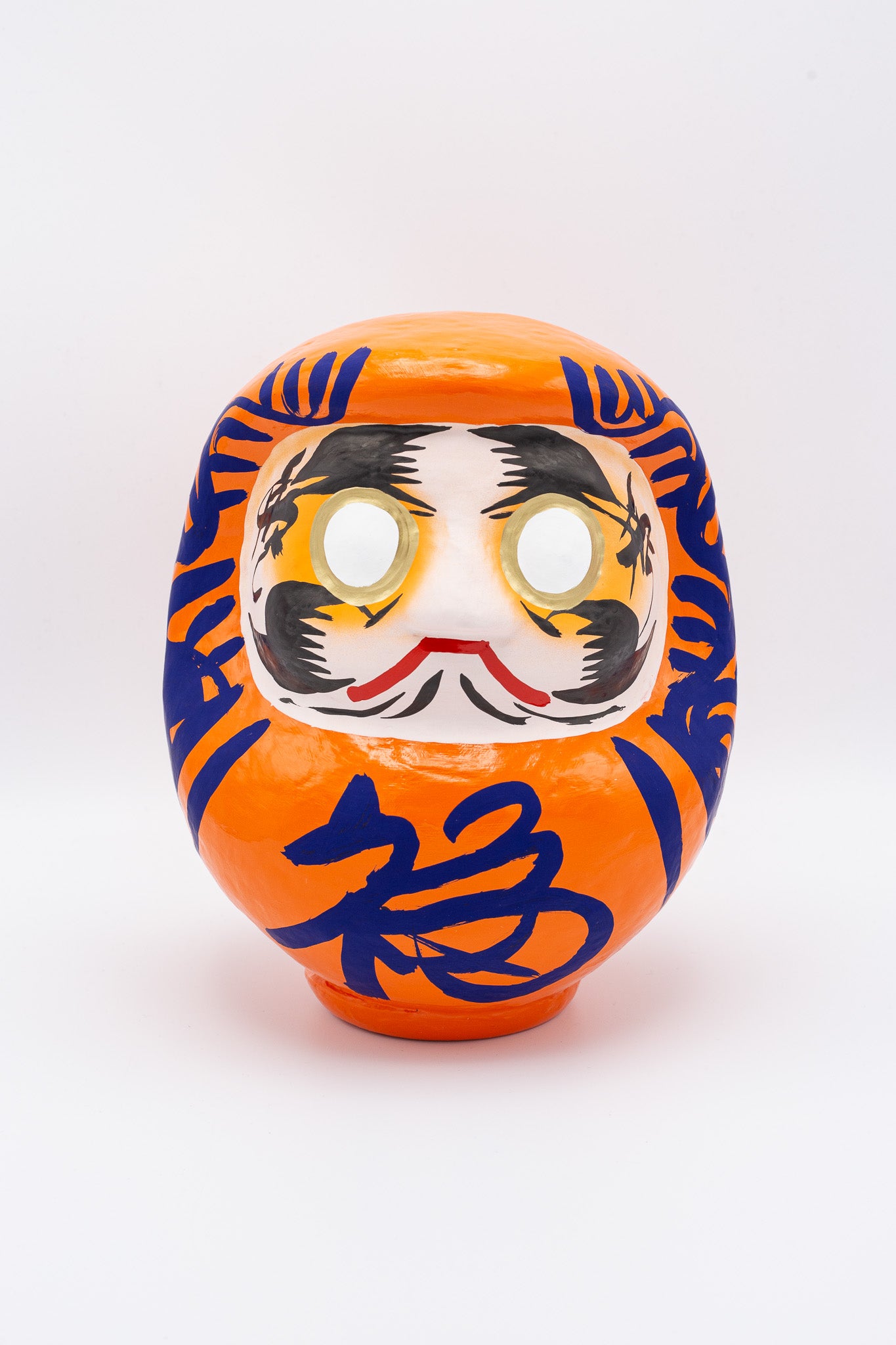 Shirakawa / Daruma Figurine 25cm (large) - Orange
