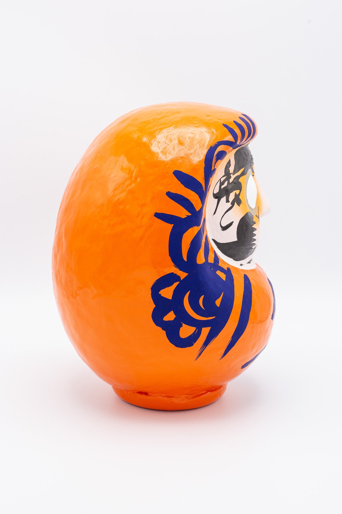 Shirakawa / Daruma Figurine 25cm (large) - Orange