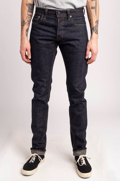 XX-011 Slim Tapered Jeans Blue In Green Exclusive Version