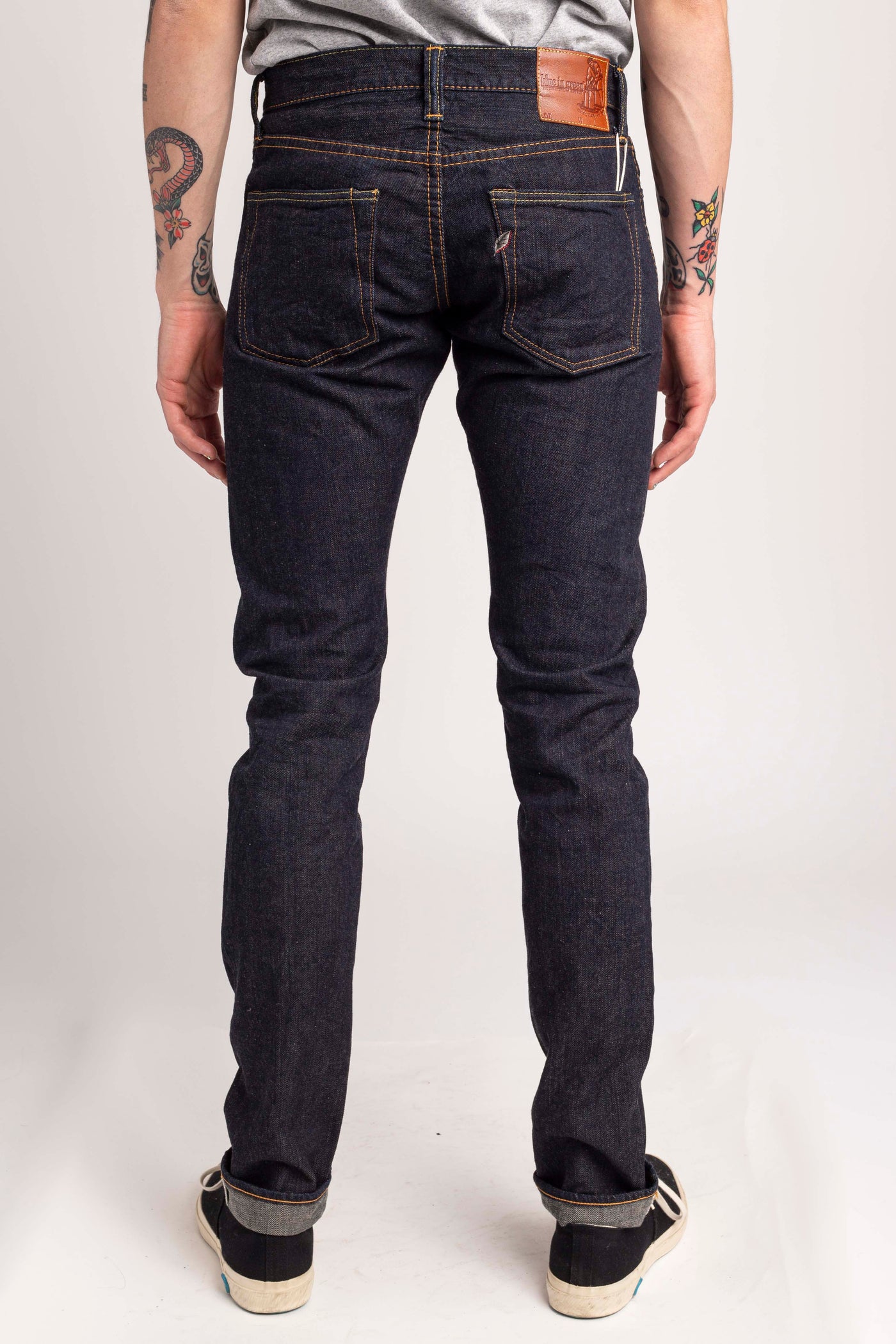 XX-011 Slim Tapered Jeans Blue In Green Exclusive Version