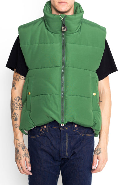 60/40 Cloth BURGER KEEL Vest (SNOW Fade) - Green
