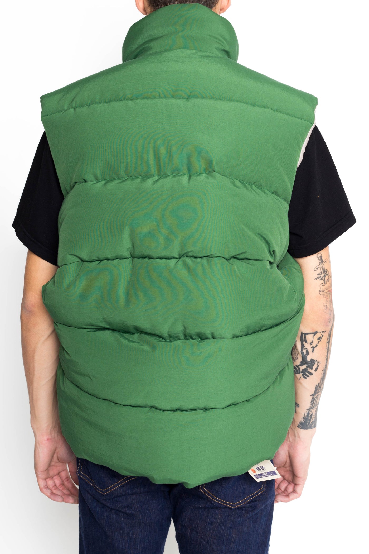 60/40 Cloth BURGER KEEL Vest (SNOW Fade) - Green