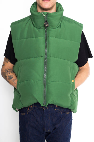 60/40 Cloth BURGER KEEL Vest (SNOW Fade) - Green