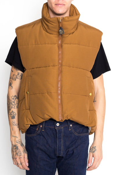 60/40 Cloth BURGER KEEL Vest (SNOW Fade) - Gold