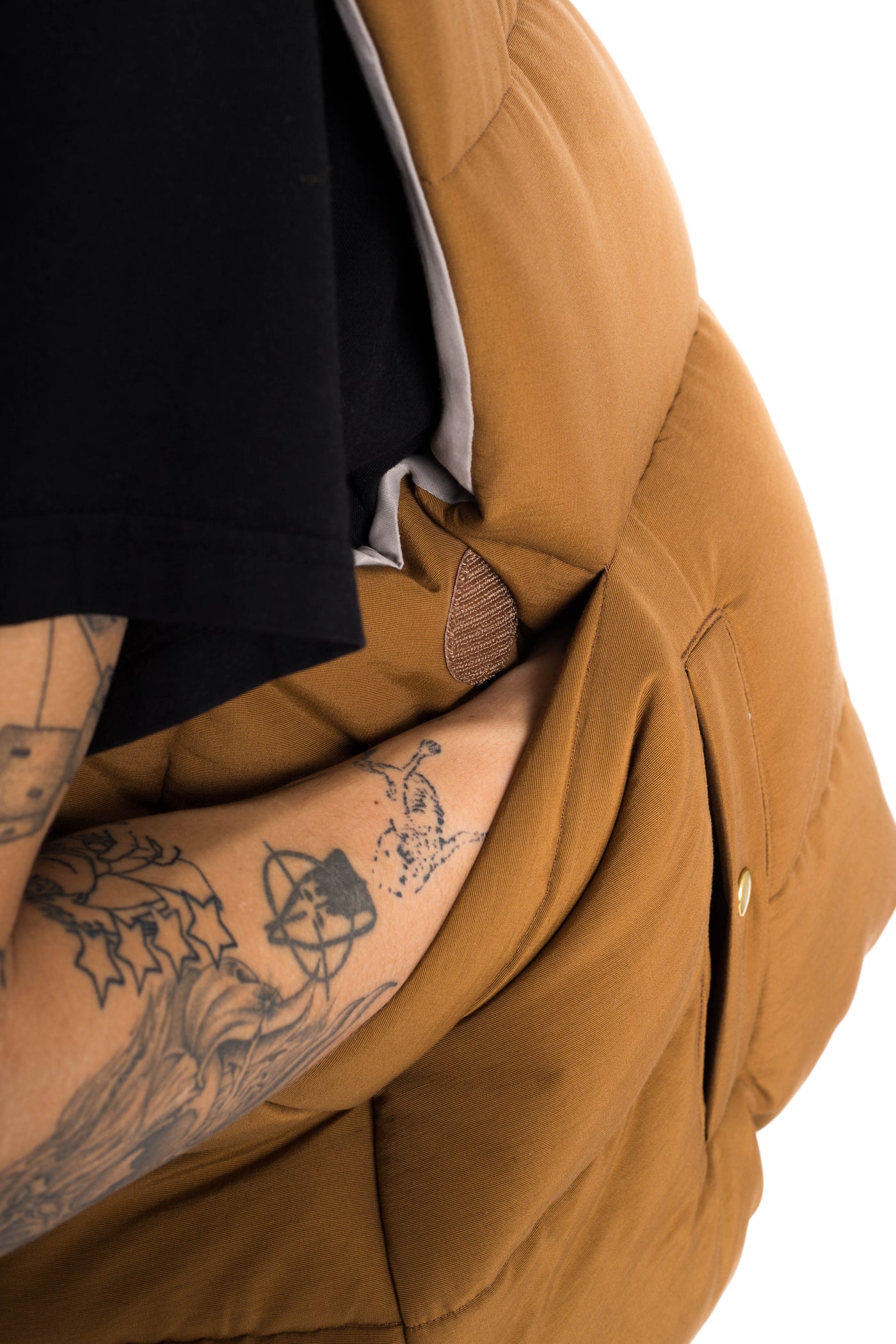 60/40 Cloth BURGER KEEL Vest (SNOW Fade) - Gold