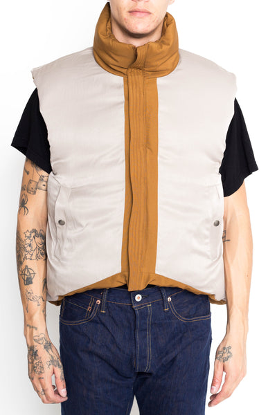 60/40 Cloth BURGER KEEL Vest (SNOW Fade) - Gold