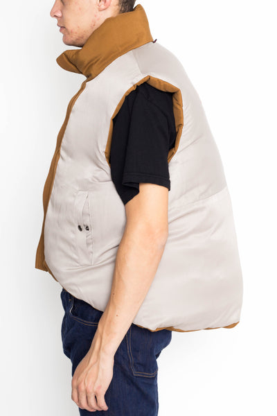 60/40 Cloth BURGER KEEL Vest (SNOW Fade) - Gold