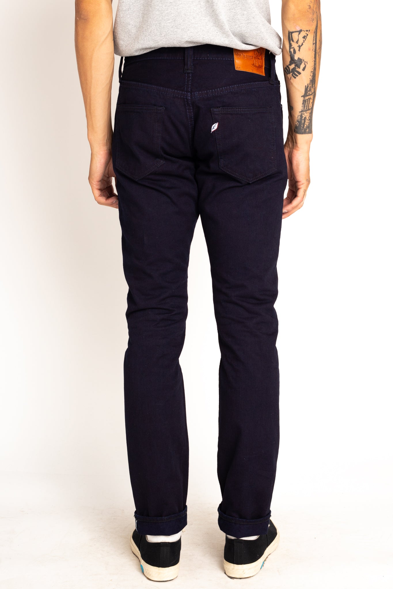 12oz Selvedge Chino 5-Pockets Relaxed Tapered - Indigo