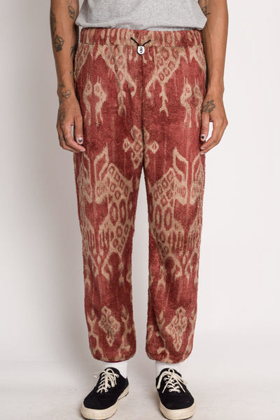 JAVA KASURI Fleece EASY Pants - Red