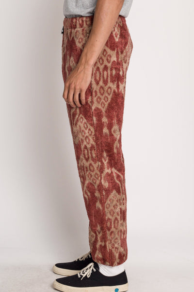JAVA KASURI Fleece EASY Pants - Red