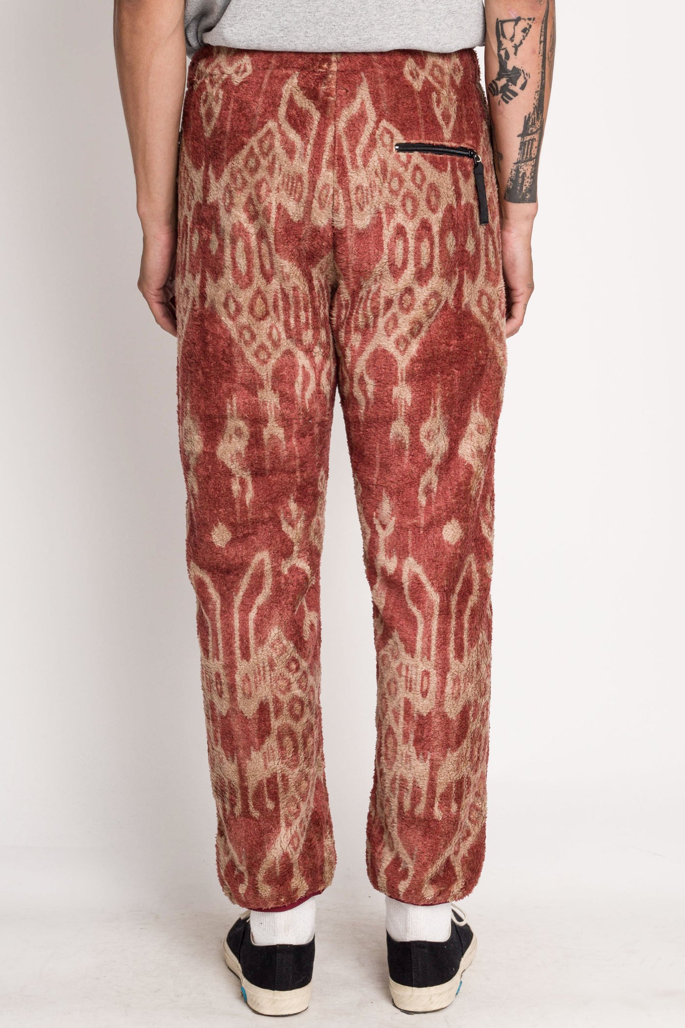 JAVA KASURI Fleece EASY Pants - Red