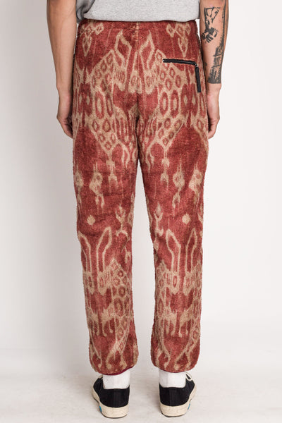 JAVA KASURI Fleece EASY Pants - Red