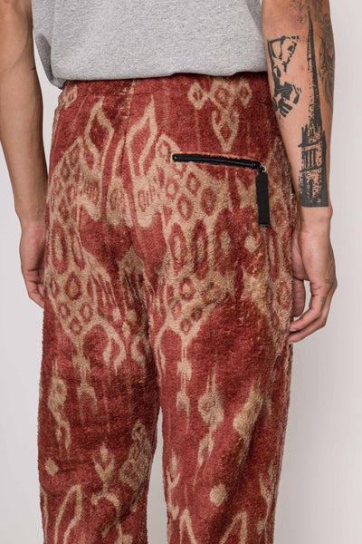 JAVA KASURI Fleece EASY Pants - Red