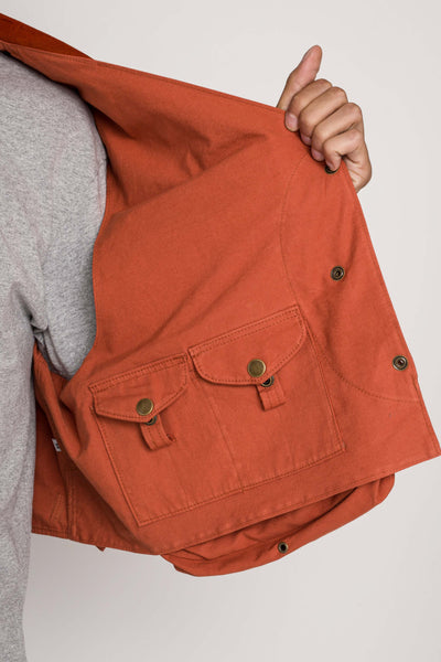3AM Fishing Vest - Rust