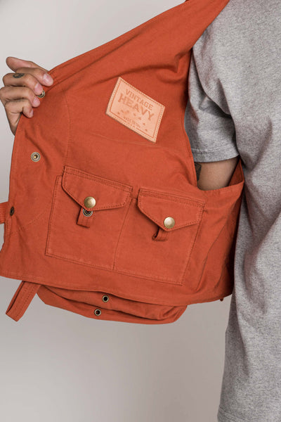 3AM Fishing Vest - Rust