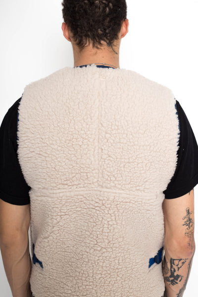 Bonding Fleece BEACH Vest - Ecru