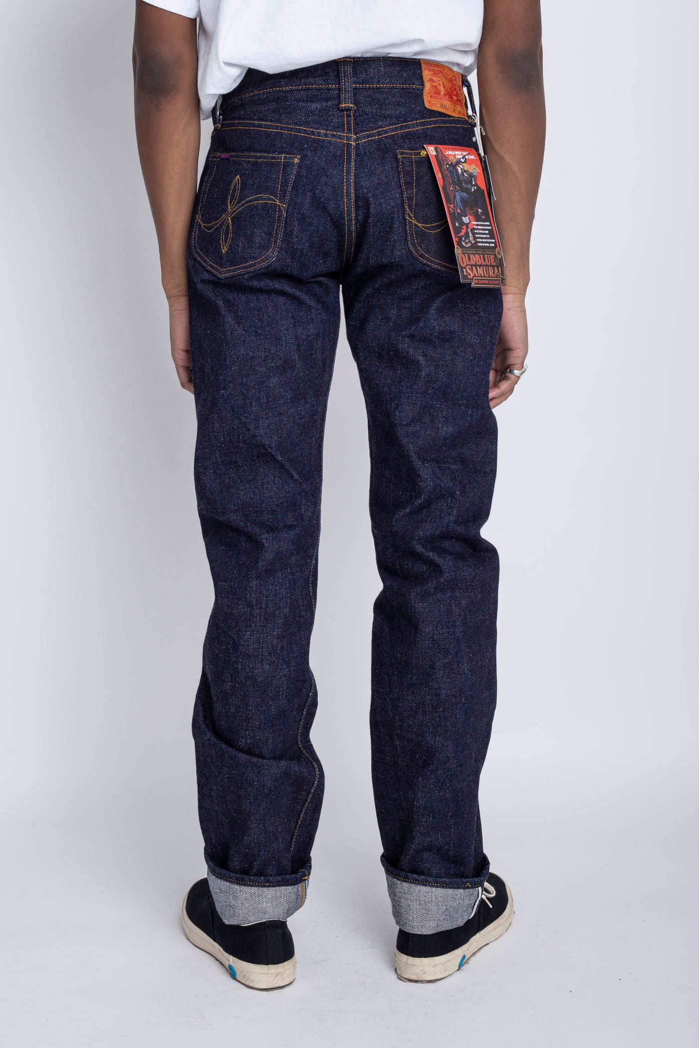 OLD BLUE X SAMURAI Limited Edition Slim Straight Fit