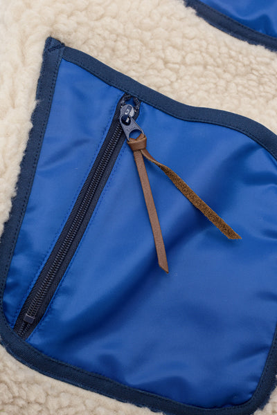 Bonding Fleece BEACH Vest - Ecru