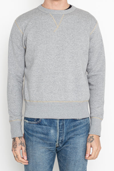 Military Sweat Shirt "USN" - Grey