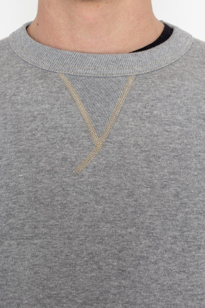 Military Sweat Shirt "USN" - Grey