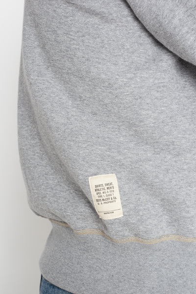 Military Sweat Shirt "USN" - Grey