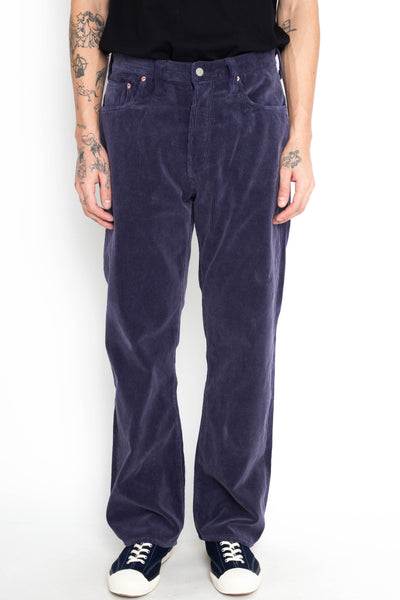 9W Corduroy 5 Pocket Pants 1947 Model - Navy