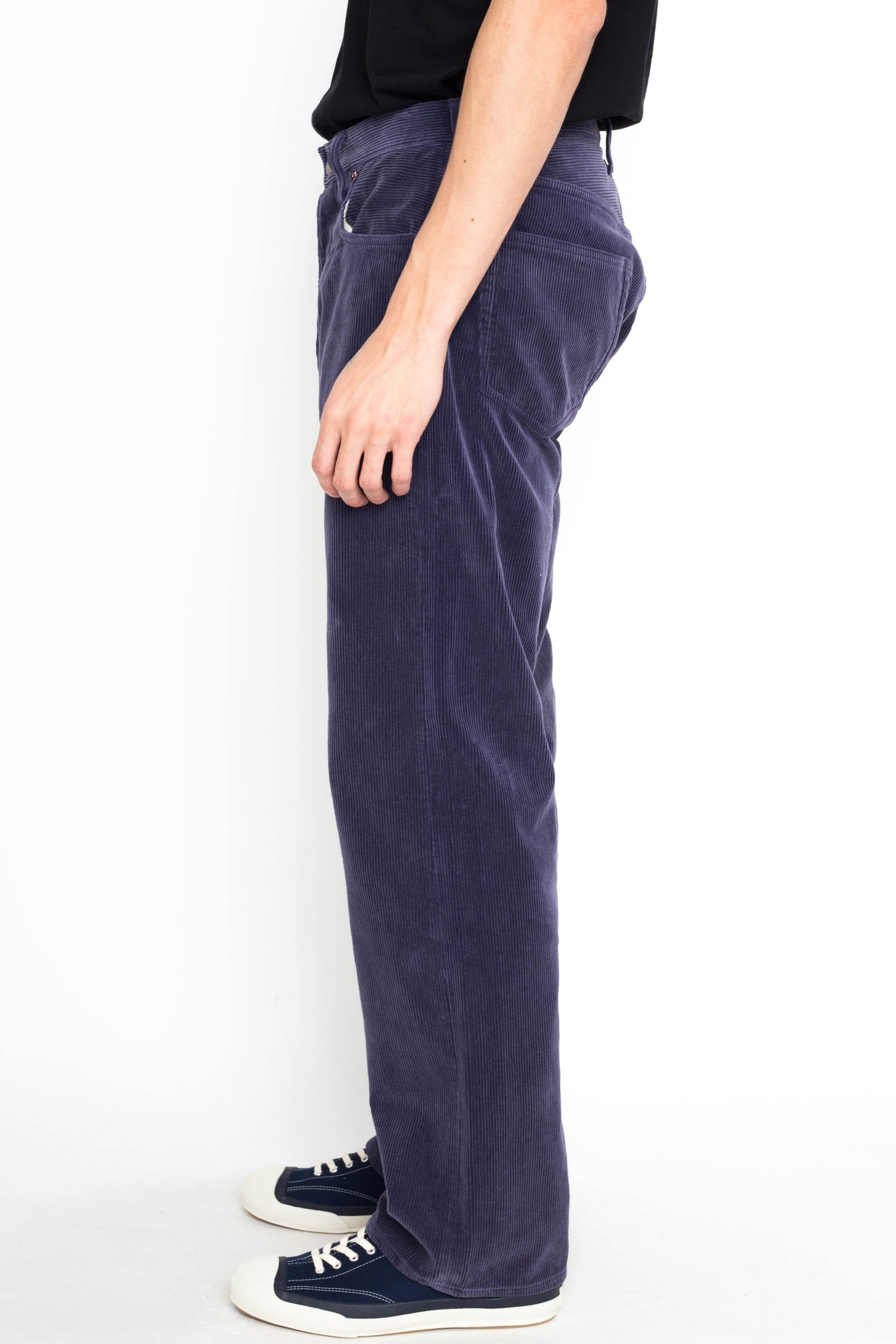 9W Corduroy 5 Pocket Pants 1947 Model - Navy