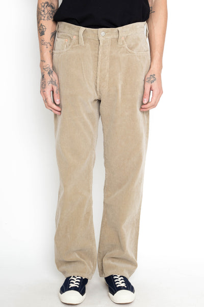 9W Corduroy 5 Pocket Pants 1947 Model - Beige