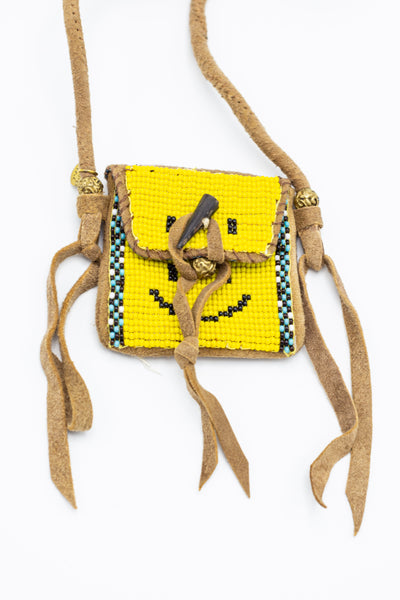 Deer Leather PUEBLO Charm (RAINBOWY) - Yellow