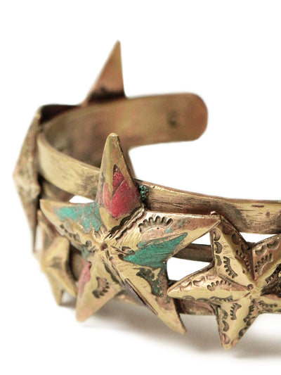 Brass STAR Bangle