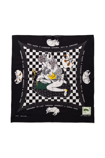 Fastcolor Selvedge Bandana (RAINBOWY NO WOMAN NO CRY)