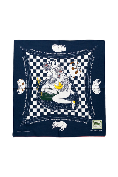 Fastcolor Selvedge Bandana (RAINBOWY NO WOMAN NO CRY)