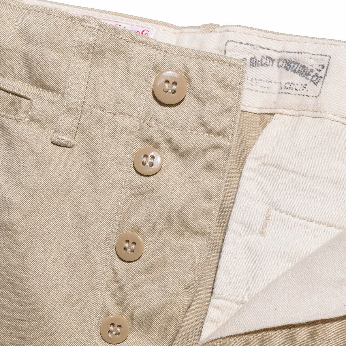 V. HILTS Khaki Trousers